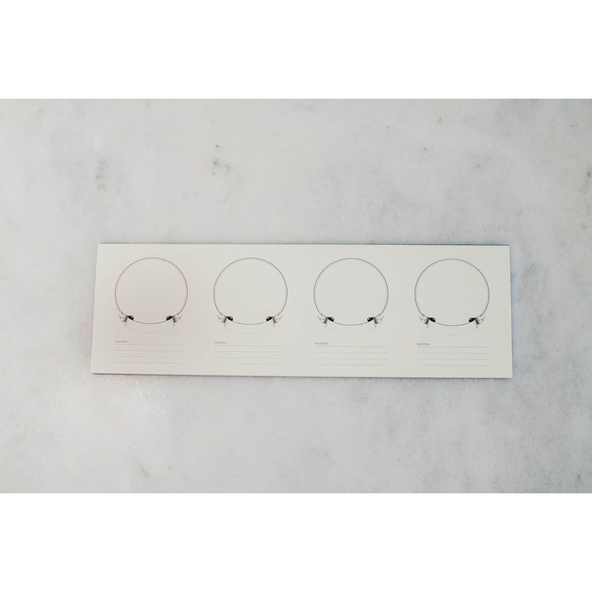 Tasting Papers Pad